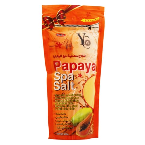 Salt Papaya Spa Salt YC brand Thai